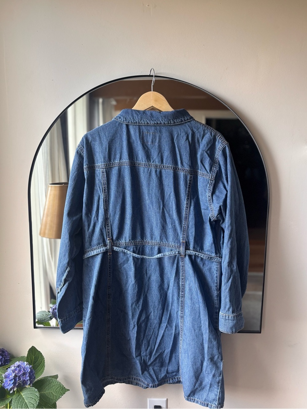 LEVI’s | vintage denim longsleeve dress | size xl - Picture 3 of 5